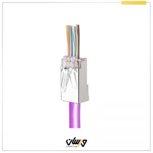 سوکت شبکه Pass-Through رپیتون-Cat6 Pass-Through FTP